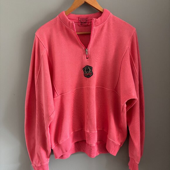 Vintage Distressed Champion Zip-Up Pullover - Picture 8 of 12